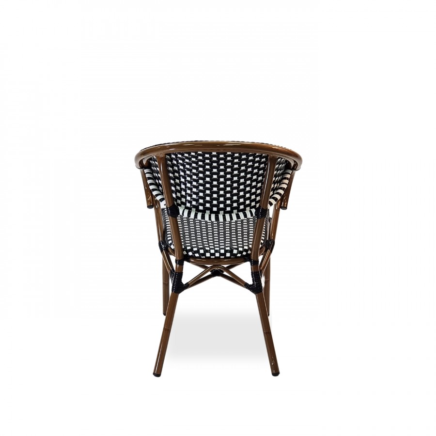 Luxe All Weather Bistro Armchair